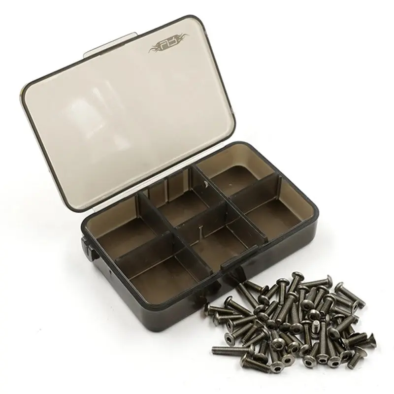 Yeah Racing Titanium Screw Assorted Set With Free Mini Box For Tamiya Tt01e 1