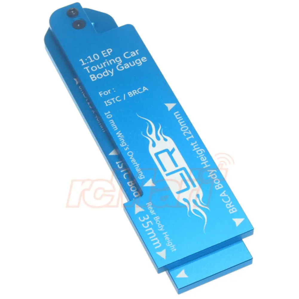 Yeah Racing 1/10 Ep Touring Car Body Gauge For Istc Brca Blue Yt-0067Bu 1