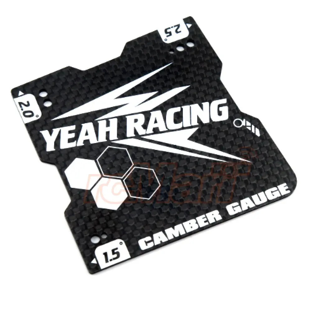 Yeah Racing Graphite Lightweight Camber Gauge 1.5, 2 And 2.5 Deg For 1/10 Touring Car M Chassis Yt-0176 1