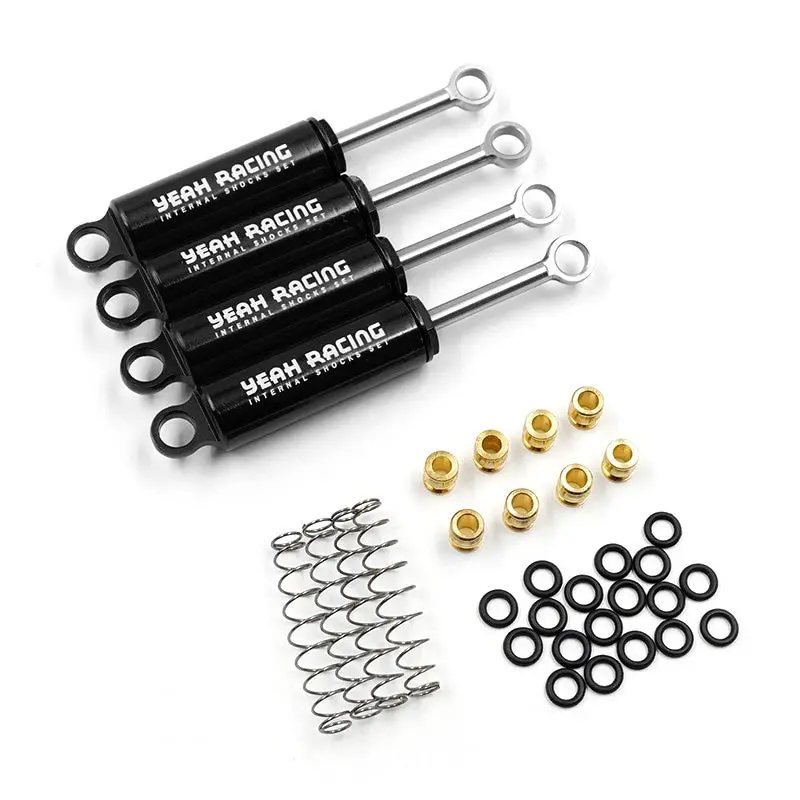 Yeah Racing Aluminum 58Mm Internal Shocks Set Fits Traxxas Trx-4M 1
