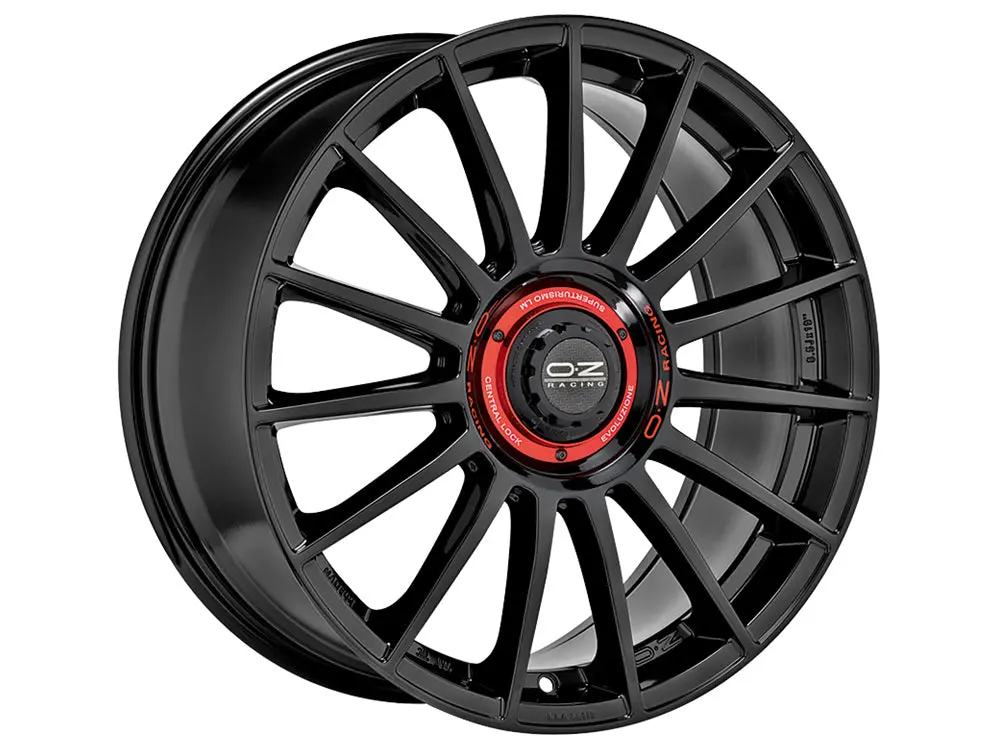 Oz Superturismo Evoluzione 18*8 Gloss Black 1