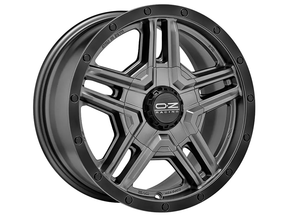 Oz Rally Adventure 17*8 Matt Dark Graphite 1