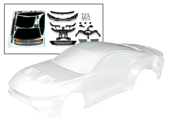Ford  Mustang Body Clear Trimmed With Accessories 10511 1