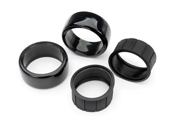 Tires, 1.9" Drift 1 Dot Hard Rough Surfaces Rear (2)/ Rubber Inserts (2) 10573 1