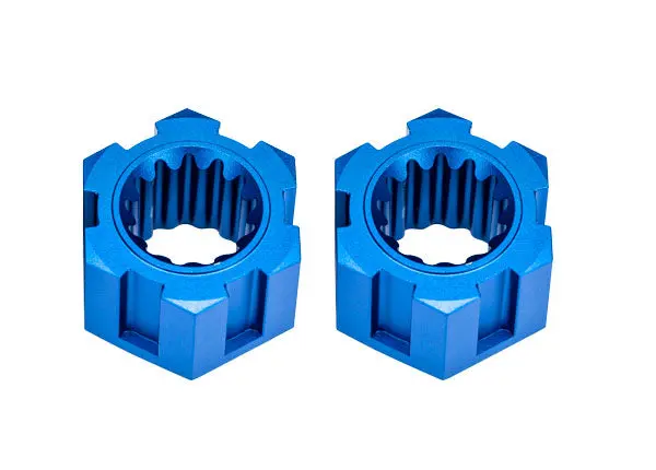 Wheel Hubs Hex Front Anodized 6061-T6 Aluminum (2) 10954 1