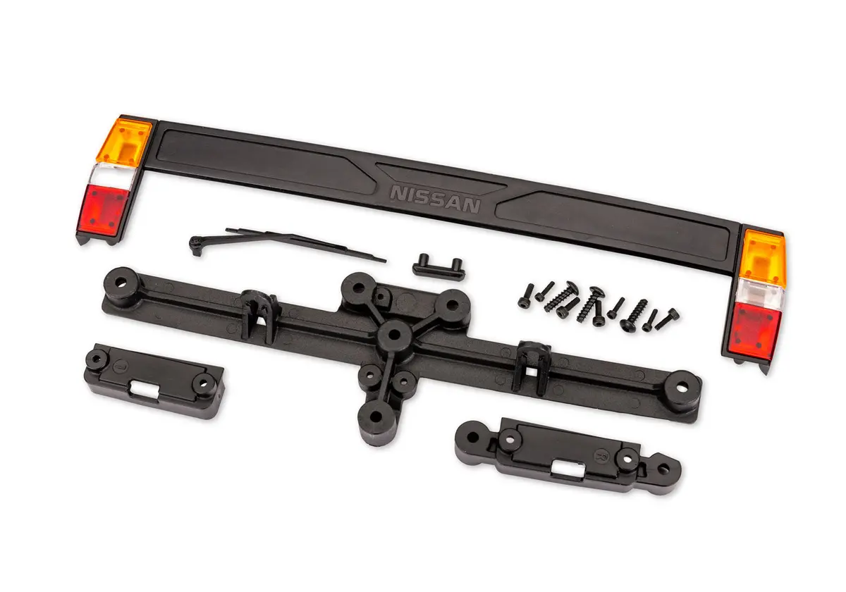 Trx-4 Pathfinder Tailgate Panel With Retainers 11016 1
