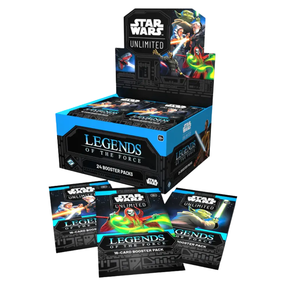 Star Wars: Unlimited - Legends Of The Force Booster Display 1