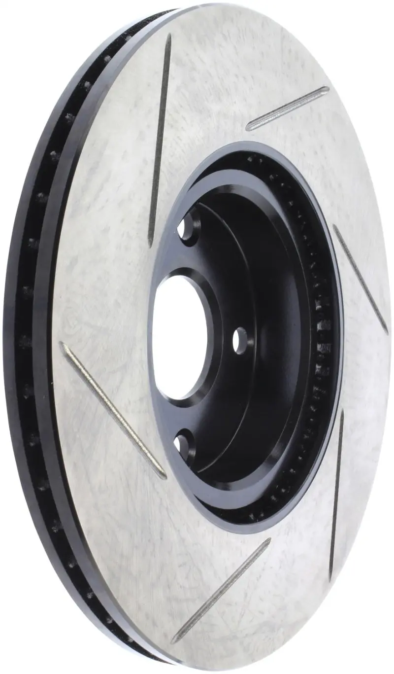 Stoptech Slotted Sport Brake Rotor – Front Driver Side For 2016–2017 Mazda Mx-5 Miata 1