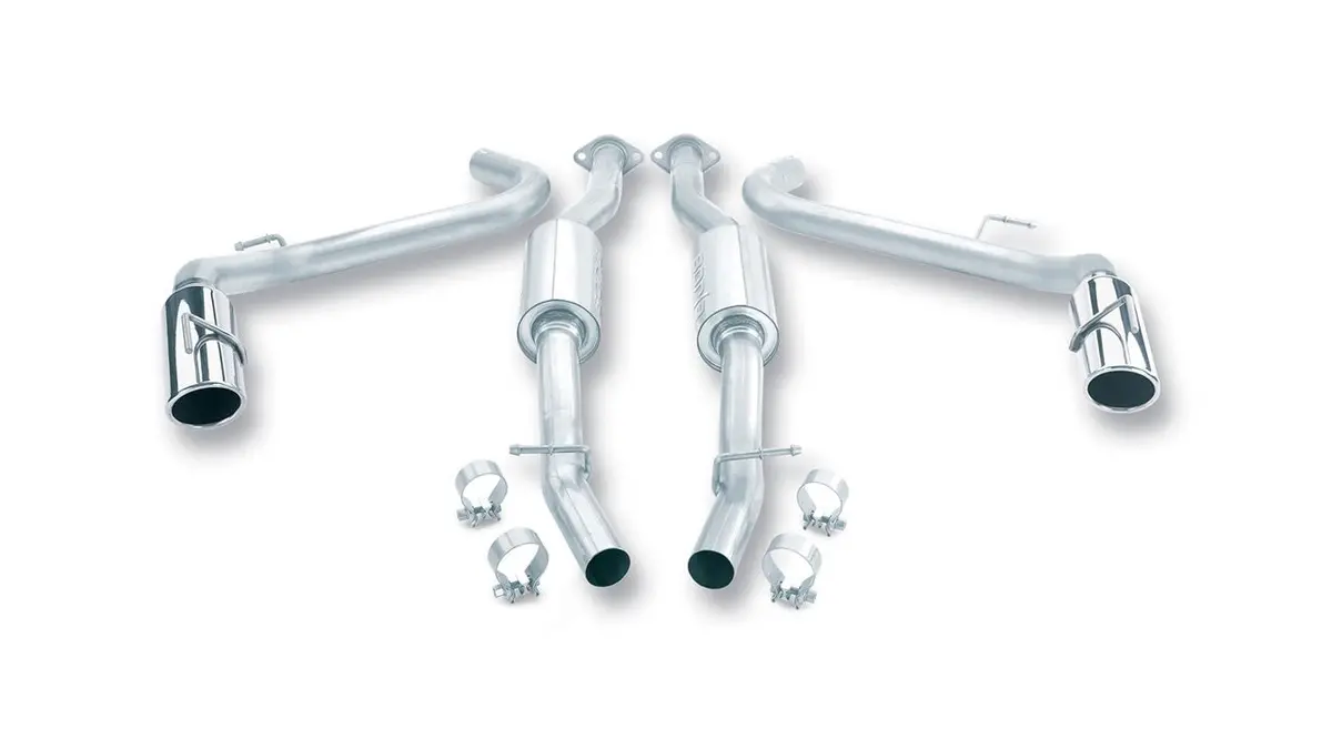 Borla S-Type Aggressive Stainless Steel Cat-Back Exhaust For 1999–2004 Ford Mustang Svt Cobra 1