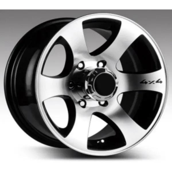 Replica 4X4 179 Black Polish 16*8 1