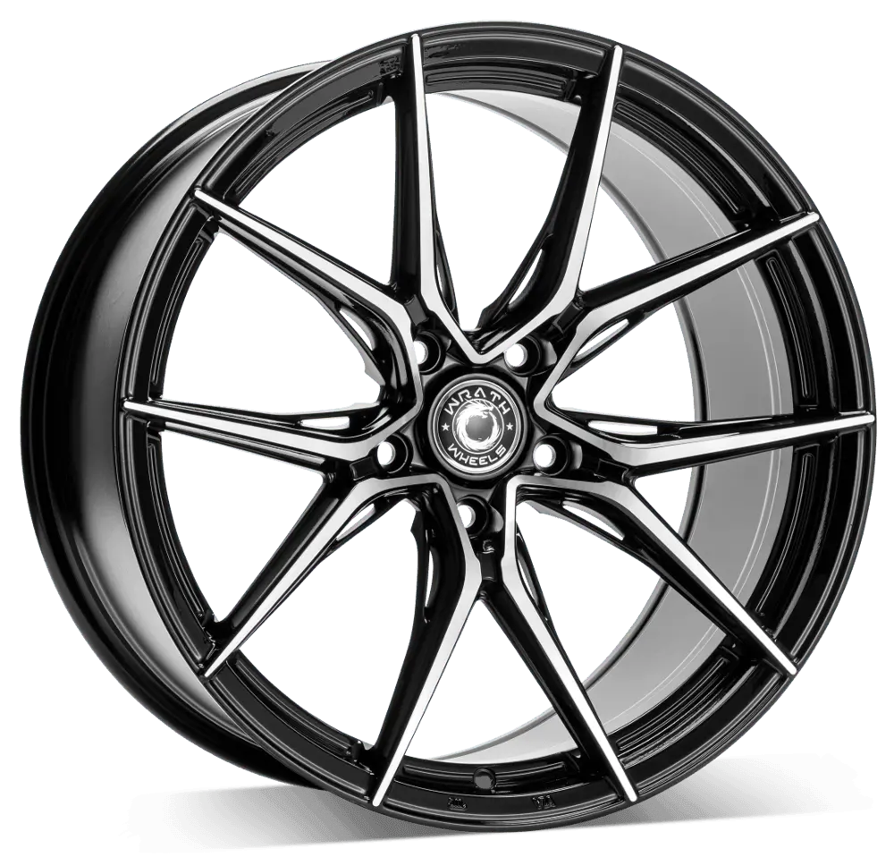 Wrathwheels Wfx Gloss Black Polish 17*7.5 1