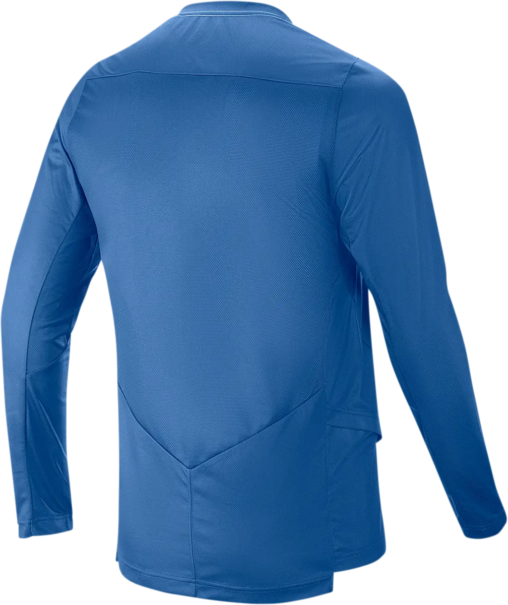 Alpinestars Drop 6.0 Long-Sleeve Motocross Jersey – Blue, Size Small (1766420-7310-Sm) 1