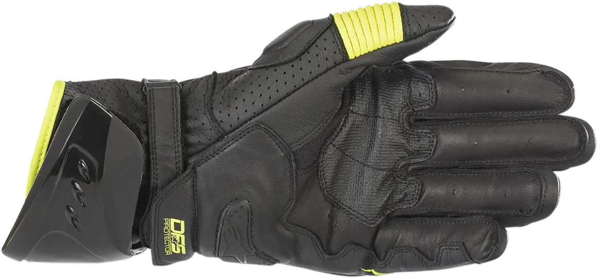 Alpinestars Gp Pro R3 Racing Gloves – Black/Yellow, Large (3556719-155-L) 1
