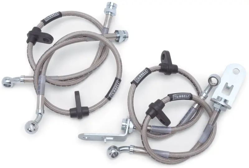 Russell Performance Stainless Steel Brake Line Kit For 2005–2006 Ford F-250/F-350 Super Duty 4Wd With 6" Lift 1