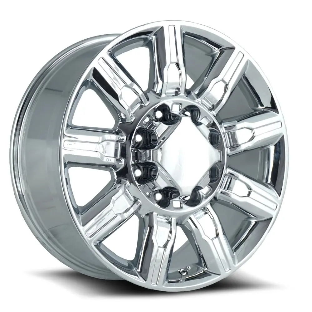 20X8.5 Chrome At4 2500 Style Wheels (Fr276, 8X180, +47 Offset) 1