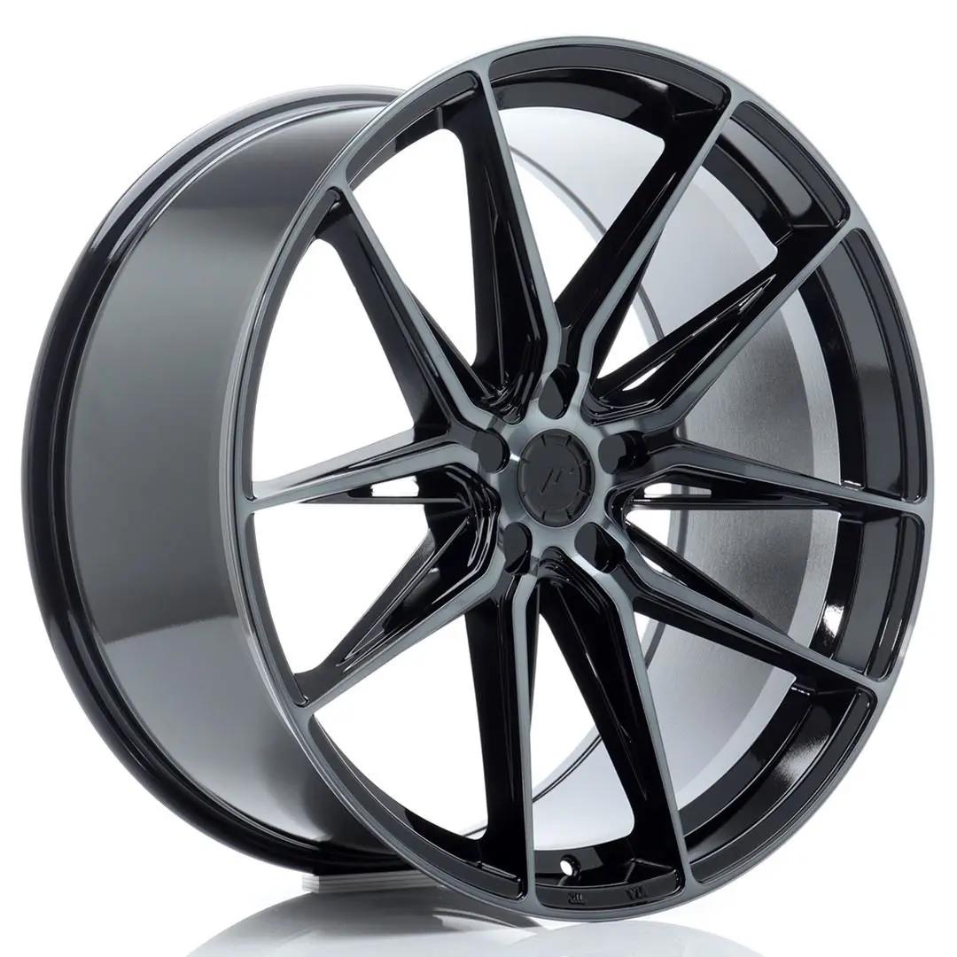 Japan Racing Wheels Jr44 Black Machined Tinted Face 22*11 1