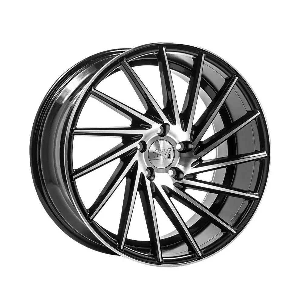 1Av Wheels Zx1 Silver & Polished  18*8 1