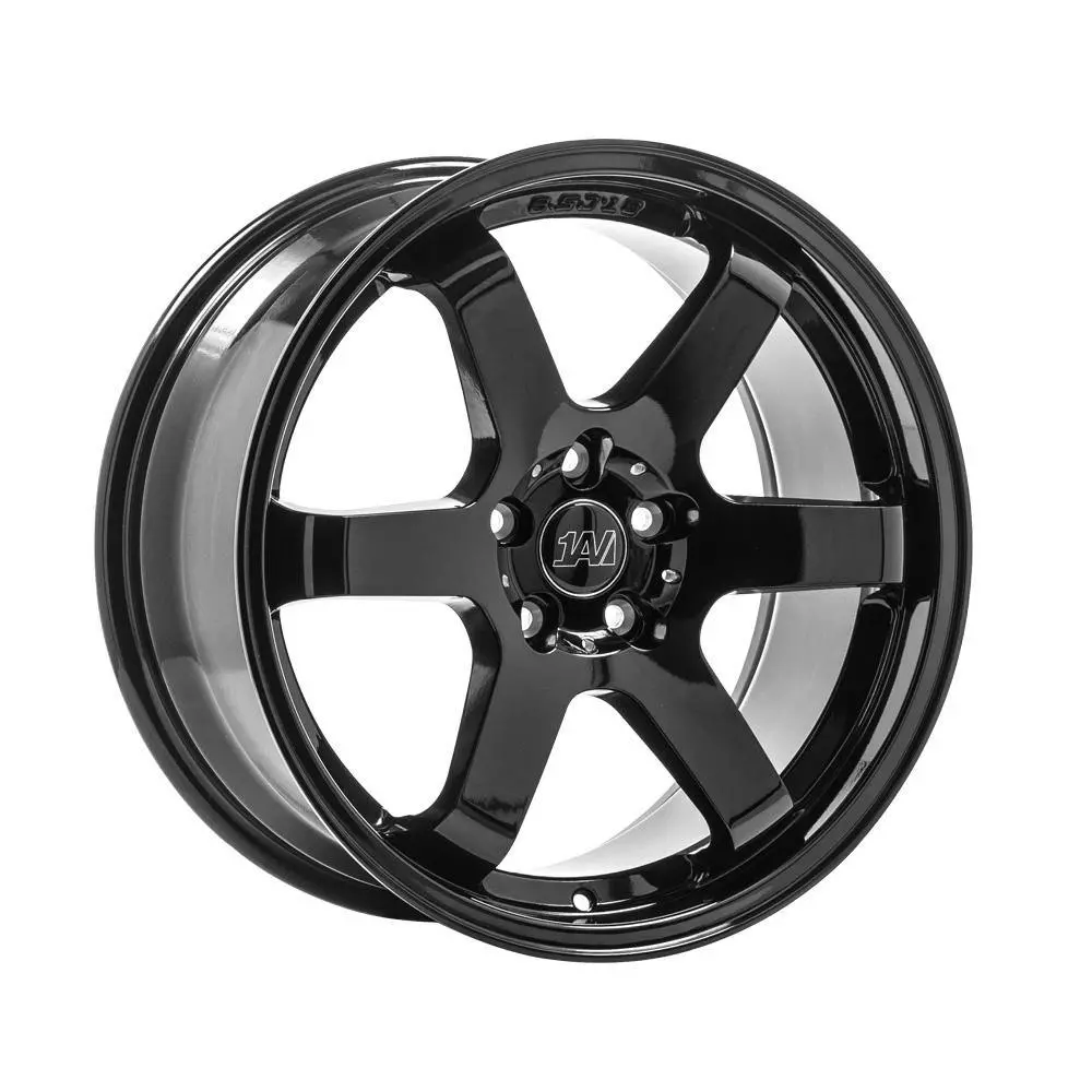 1Av Wheels Zx6 Gloss Black 18*8,5 1