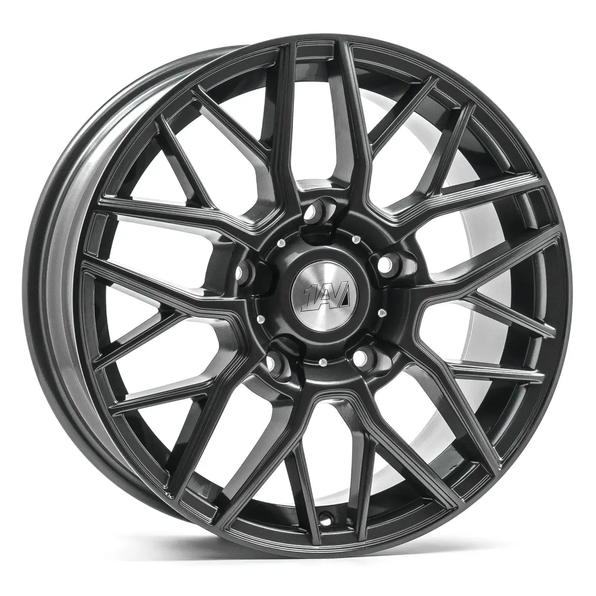1Av Wheels Zx11t Transit Gloss Grey 18*8 1
