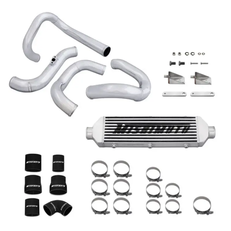 Mishimoto Silver Aluminum Intercooler Kit For 2010–2011 Hyundai Genesis Coupe 1