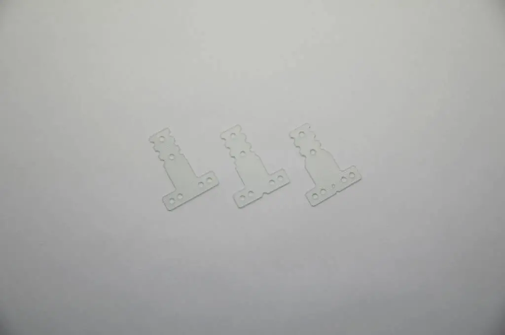 Kyosho  (Mzw410) Flexible Rear Suspension Plate Set (Rm/Hm) 1