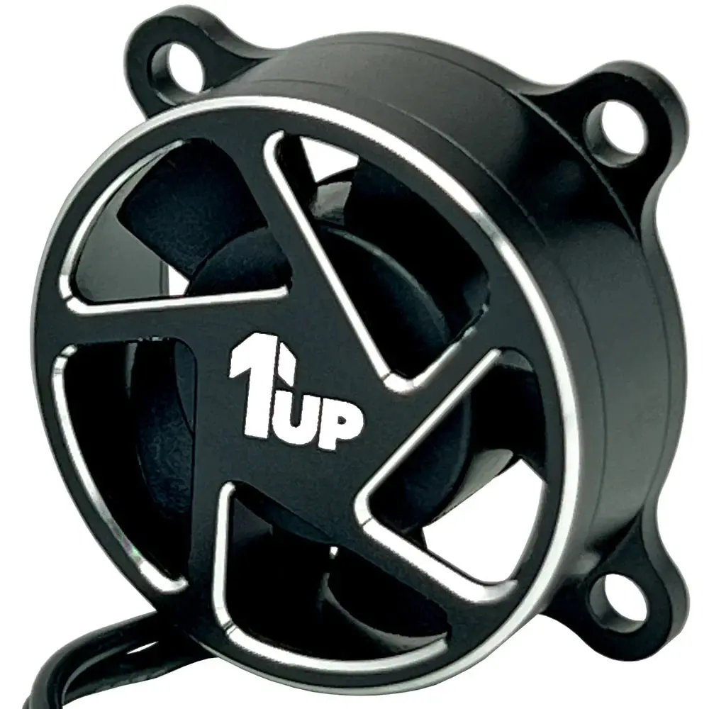 1Up Racing Ultralite Aluminum 30Mm High-Speed Cooling Fan (Black) 190713 1