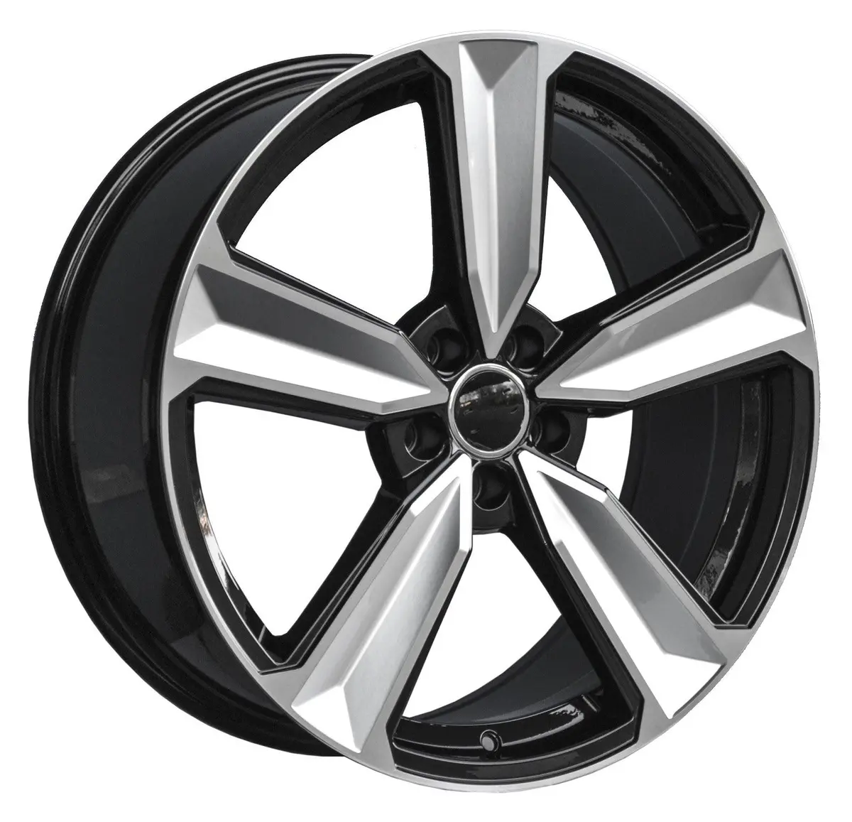 Replica For Audi 98 Black Polish 20*8.5 1