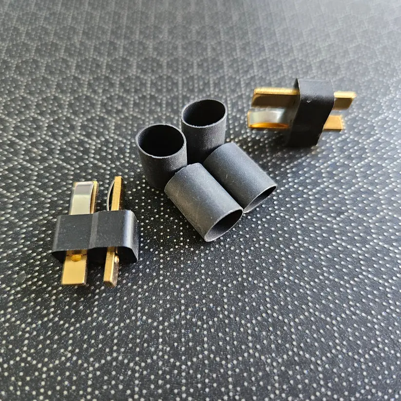 Ws Deans Ultra Plug Hb 2 Pack With 1/4 Inch Shrink Wrap 1