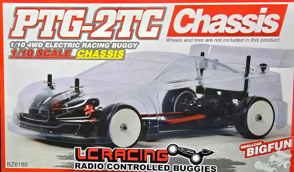 Lc Racing 1/10 Ptg-2Tc 4Wd Touring Chassis Assembled Ptg-2Tch 1
