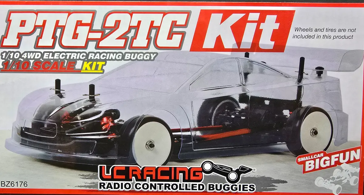 Lc Racing 1/10 Ptg-2Tc 4Wd Touring Chassis Kit Ptg-2Tchkit 1