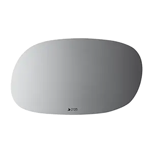 Burco - Driver Side View Mirror For Chevrolet Pontiac Lh Flat 1