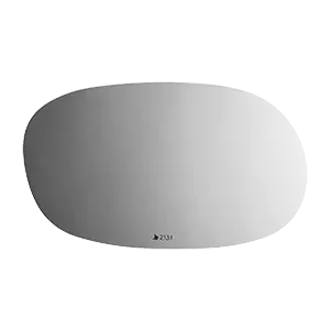 Burco - Passenger Side View Mirror For Buick Chevrolet Rh Manual Flat 1