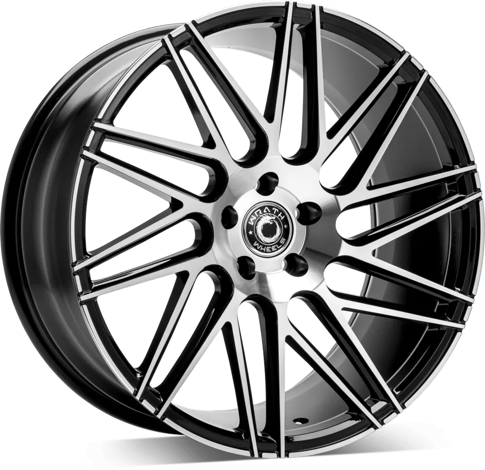 Wrathwheels Wf4 Gloss Black Polished Face 20*10 1