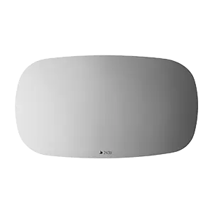 Burco - Side View Mirror For Chevrolet Corvette Lh Rh Flat - 2439 (Glass Only - Backing Plate Not Included) 1