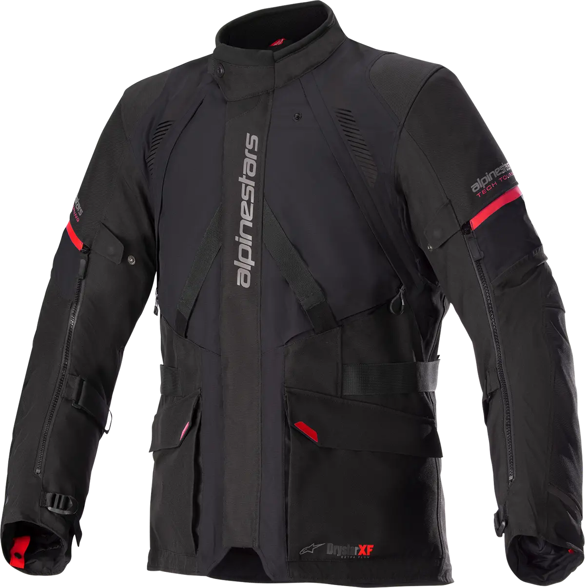 Alpinestars Monteira Drystar Xf Motorcycle Jacket – Waterproof, Breathable, Black/Red, Size Medium 1