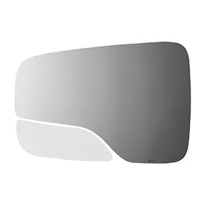 Burco - Driver Side View Mirror For Gmc Sierra Silverado Lh Manual Upper Flat 1