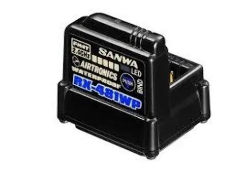 Sanwa 4Channel Rx481 Waterproof Receiver W/ Builtin Antenna 1