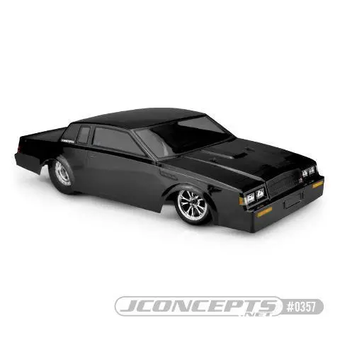 Jconcepts 1987 Buick Grand National Street Eliminator Drag Racing Body (Clear) 1