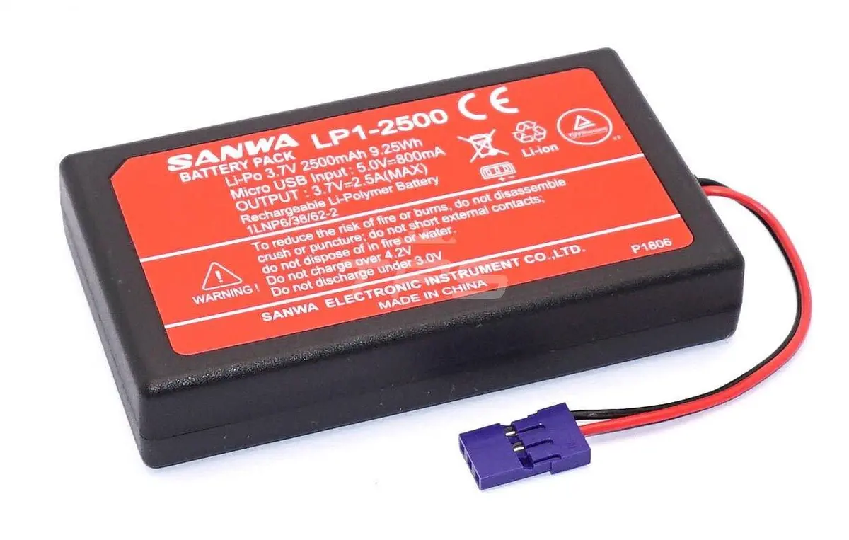 Sanwa M17 Battery - 1S Lipo 1