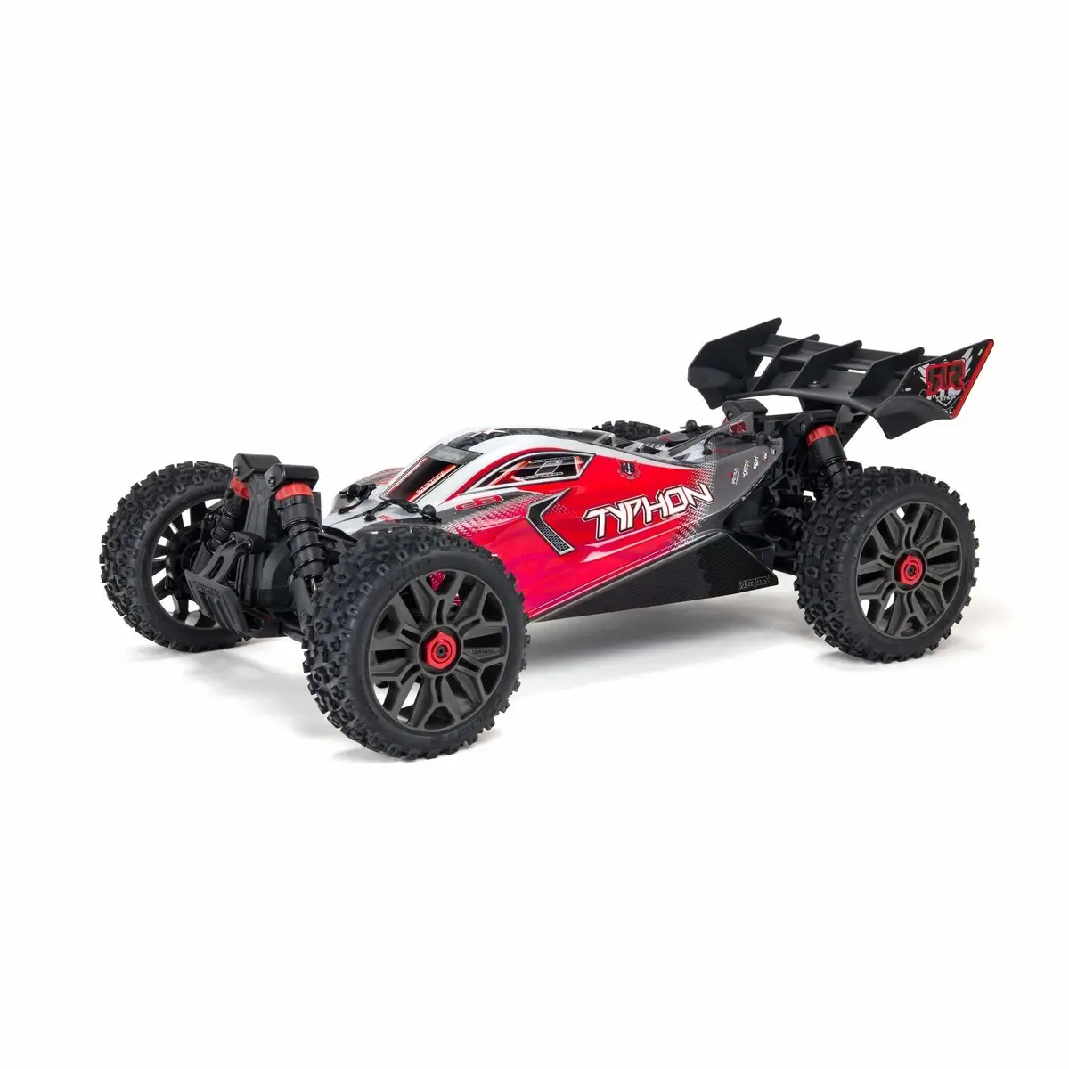 Arrma Typhon 4X4 3S Blx Brushless 1/8Th 4Wd Buggy Red Ara4306v3 1