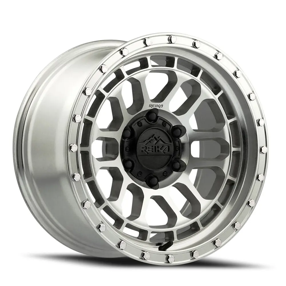 17X9 R35 Machined Clear Rims | 6X5.5 (-12Mm Offset) 1