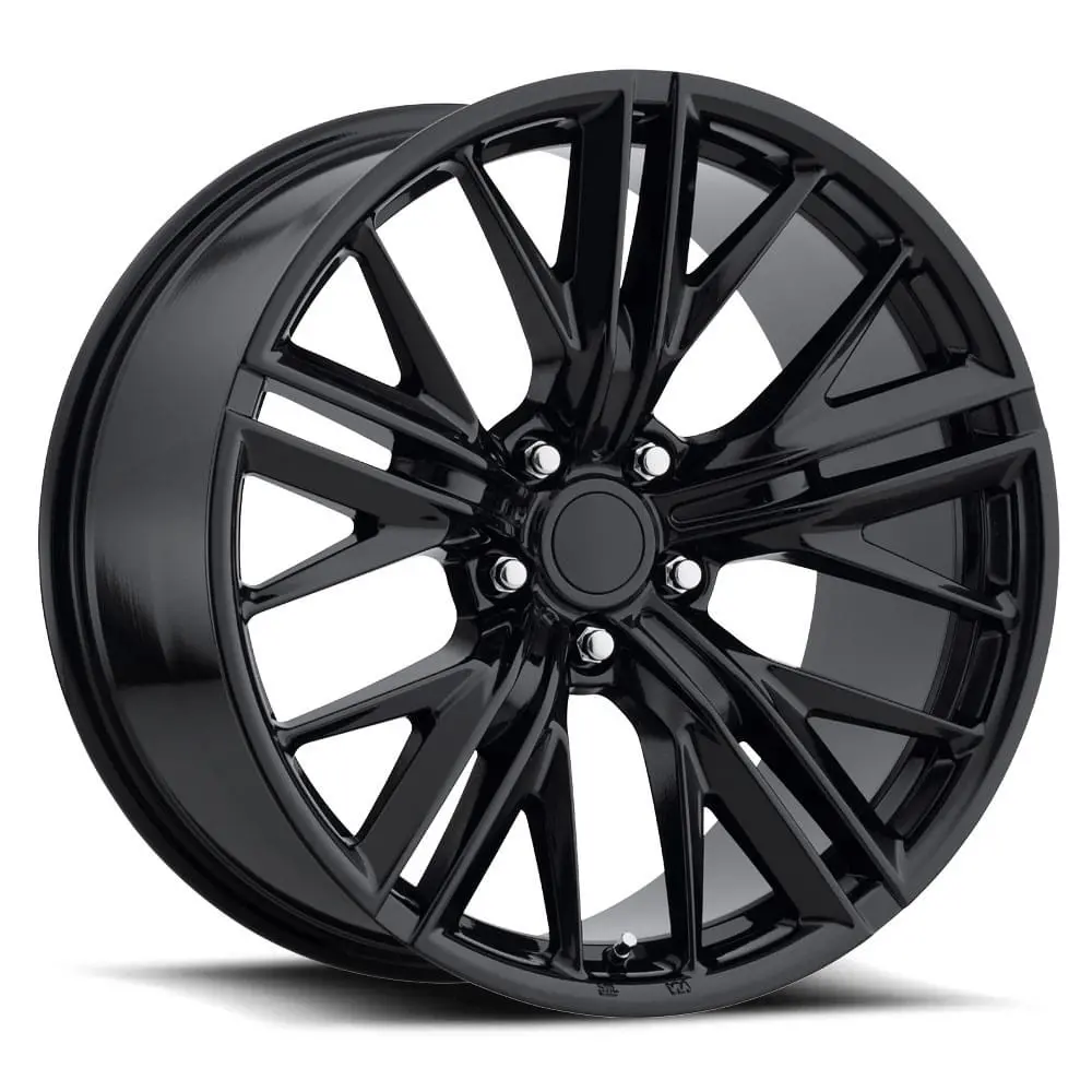20X9 Gloss Black Zl1 Camaro Style Wheels For 2017 (Fr28, 5X120, +25 Offset) 1