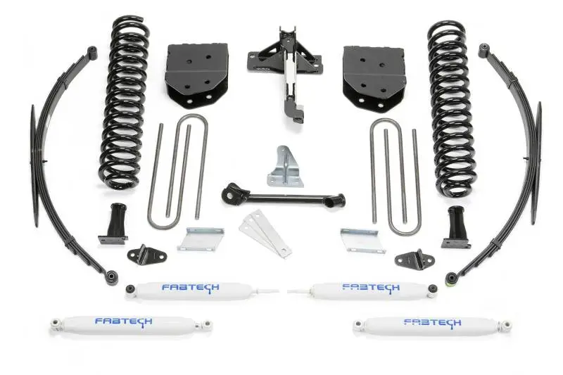 Fabtech 8-Inch Basic Lift System With Performance Shocks – For 2008–2016 Ford F250/F350 4Wd 1
