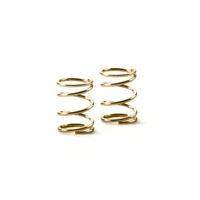 Xray Spring 4.25 Coils 3.6X6x.4Mm C=1.5 Gold- Soft (2) 372176 1