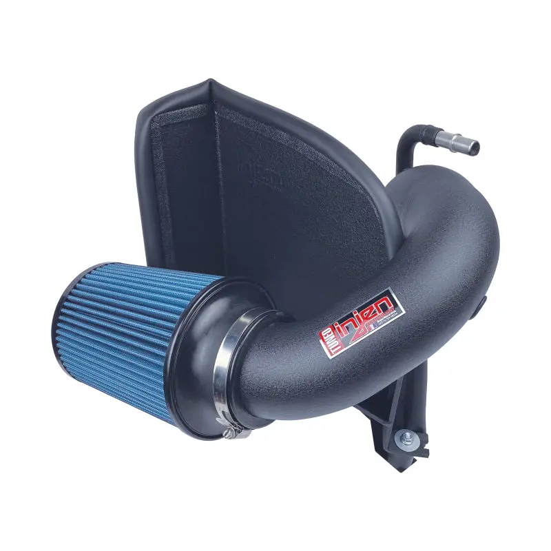 Injen Cold Air Intake System For 2019–2020 Ford Ranger 2.3L Turbo L4 (Wrinkle Black Pf) 1