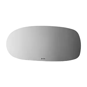 Burco - Driver Side View Mirror For Chevrolet Corvette Lh Flat E C Fitover 1