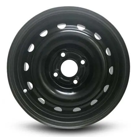 14X5.5 Chevrolet Aveo Steel Wheel / Rim Design B , 2005-2011 1