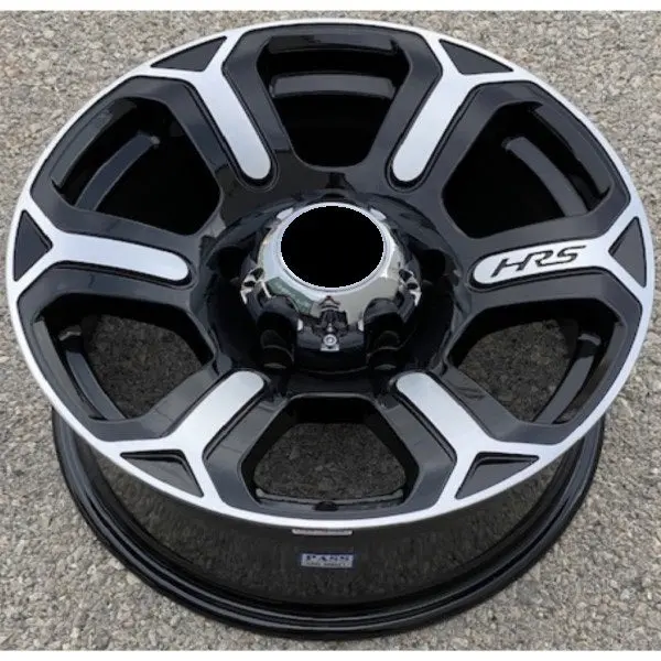 Replica 4X4 427 Black Polish 16*8 1