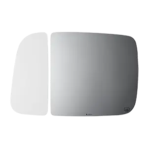 Burco - Driver Side View Mirror Heated For Heated Dodge Ram Lh Power Inside Flat 1