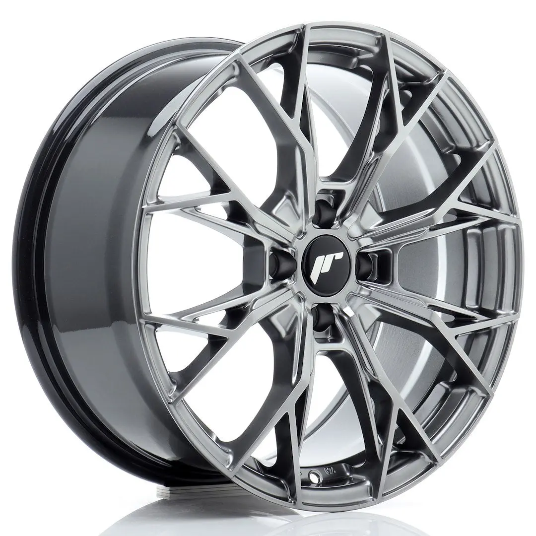 Japan Racing Wheels Jr49 Hyper Black 17*8 1